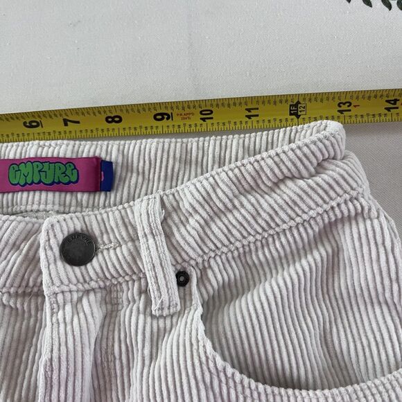 Empyre Tori Sk8 Off White Corduroy Skate Pants Womens Size 3 90s Retro Cotton - Picture 7 of 14